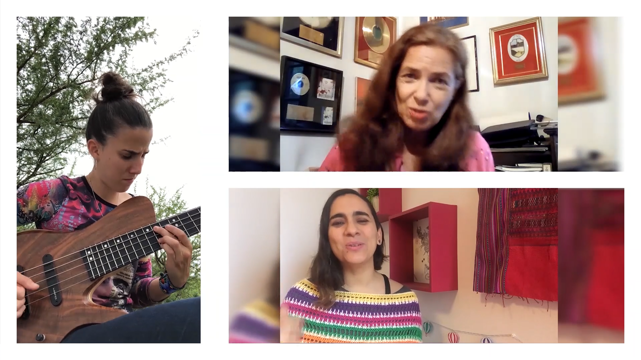 Música por la Ciencia, Razón de vivir. Invitadas Sandra Mihanovich, Marta Gómez